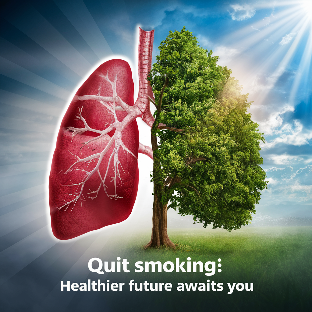 Lungs that have smoked