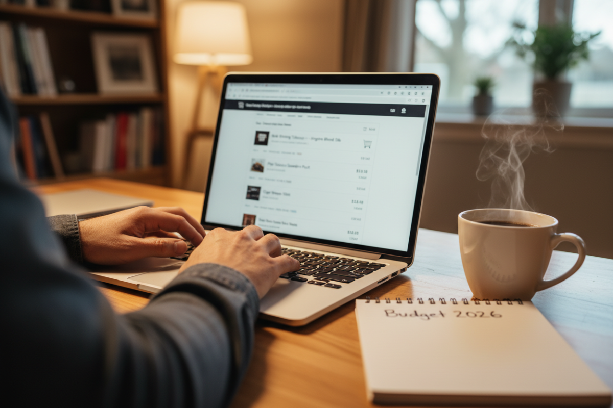 A 3D render of a plain cigarette carton with a glowing red price tag showing $65, representing the cigarette price increase in 2026.