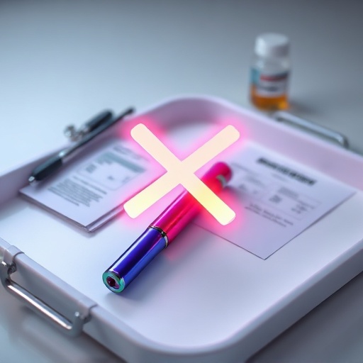 A disposable vape crossed out next to a medical prescription pad, illustrating the strict 2026 vaping laws in Australia.